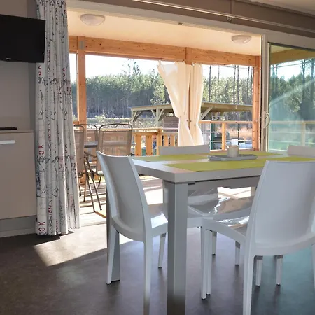 Chalet 2 En Bois Dans Les Landes N34 Tosse